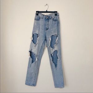 BDG Urban Outfitters Ripped High Rise Jeans